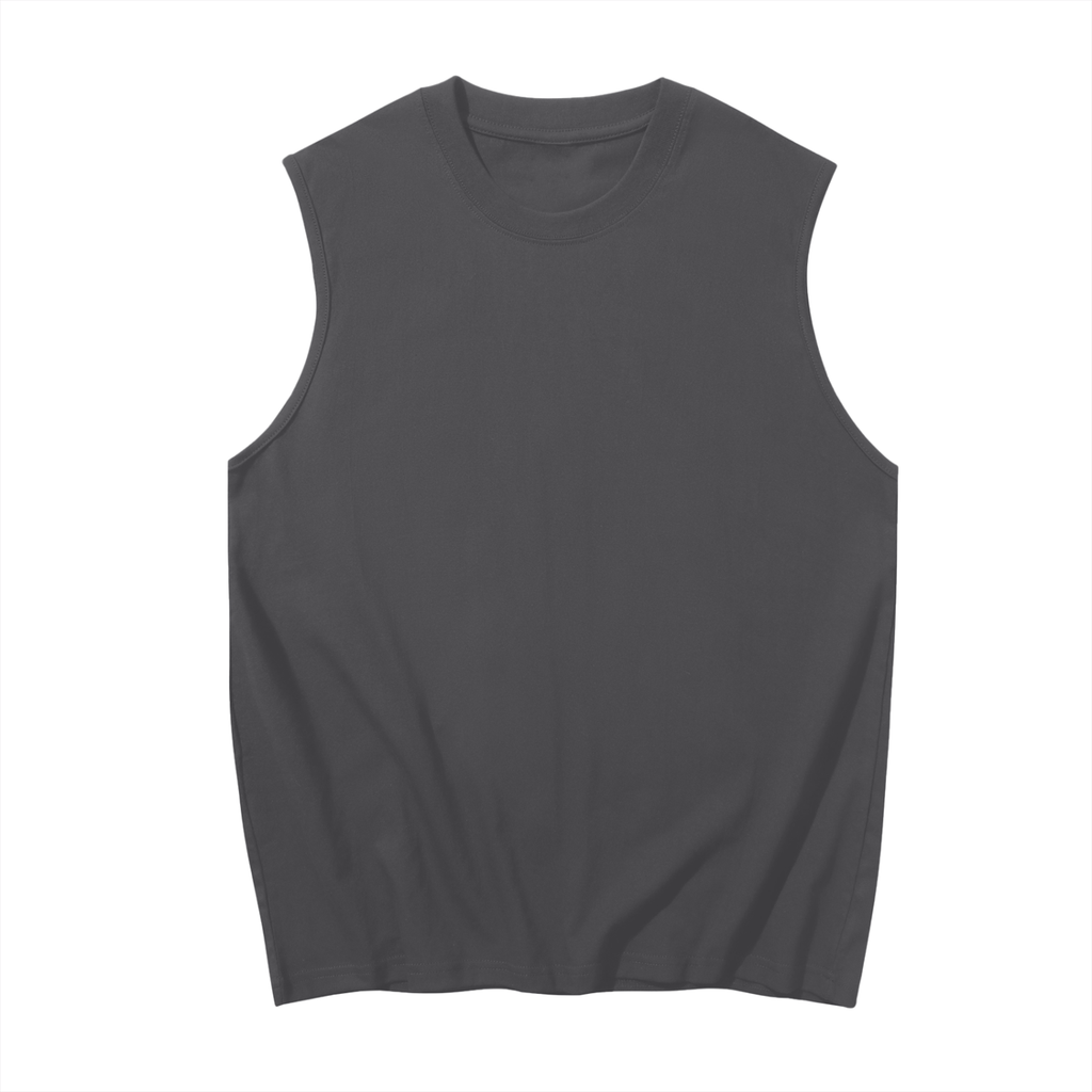 Upside down Men's Sleeveless Cotton Tank Top